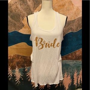 5/$25 Bride tank size XXL